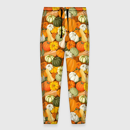 Мужские брюки Тыквы Pumpkin / 3D-принт – фото 1