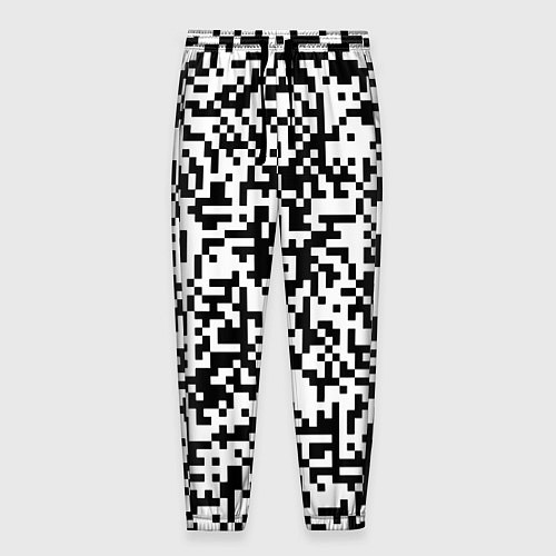 Мужские брюки Стиль QR код / 3D-принт – фото 1