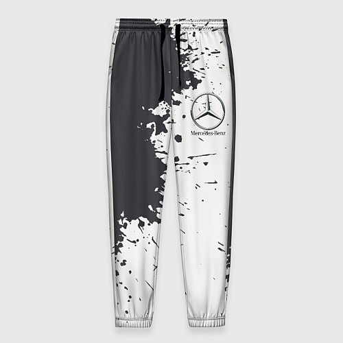 Мужские брюки Mercedes-Benz Клякса / 3D-принт – фото 1