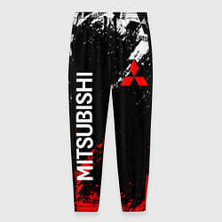 Мужские брюки Mitsubishi - Red & White pattern