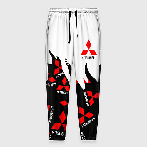 Мужские брюки Mitsubishi - Fire Pattern / 3D-принт – фото 1