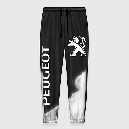 Мужские брюки PEUGEOT - Огненный Лев / 3D-принт – фото 1