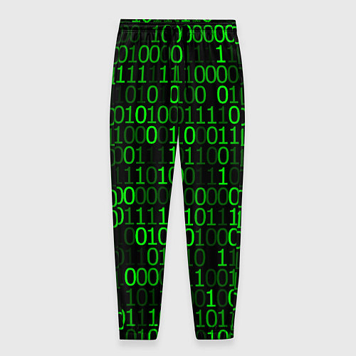 Мужские брюки Бинарный Код Binary Code / 3D-принт – фото 1
