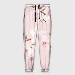 Мужские брюки Розовые цветы весны
