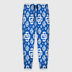 Брюки на резинке мужские Blue Pattern Dope Camo Dope Street Market, цвет: 3D-принт