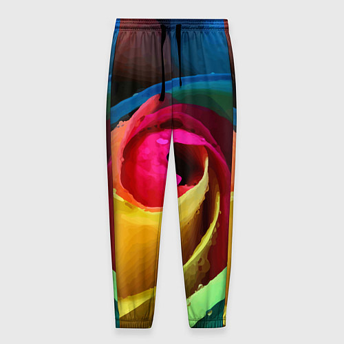 Мужские брюки Роза fashion 2022 / 3D-принт – фото 1