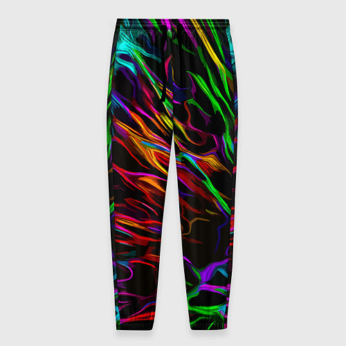 Мужские брюки Neon pattern Vanguard / 3D-принт – фото 1