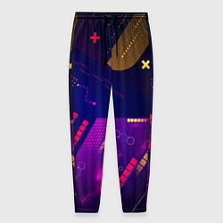 Мужские брюки Cyber neon pattern Vanguard