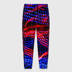 Брюки на резинке мужские Neon vanguard pattern 2022, цвет: 3D-принт