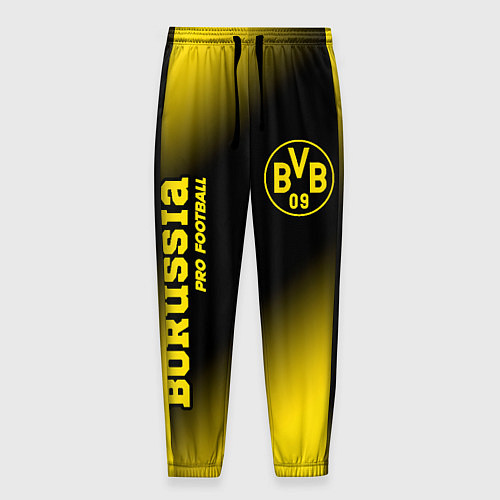 Мужские брюки BORUSSIA Borussia Pro Football / 3D-принт – фото 1