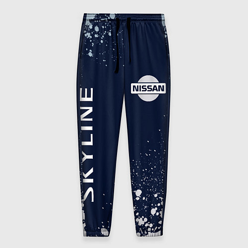 Мужские брюки NISSAN SKYLINE Краска / 3D-принт – фото 1