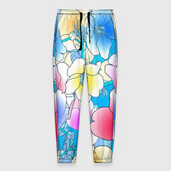 Мужские брюки Летний цветочный паттерн Fashion trend 2025