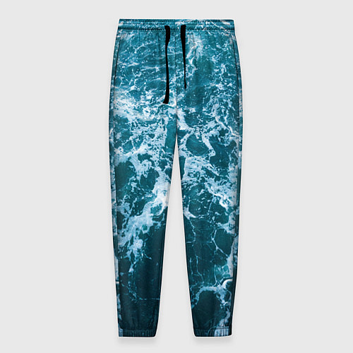 Мужские брюки Blue ocean / 3D-принт – фото 1