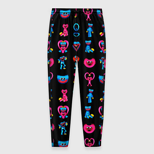 Мужские брюки POPPY PLAYTIME HAGGY WAGGY AND KISSY MISSY PATTERN / 3D-принт – фото 1