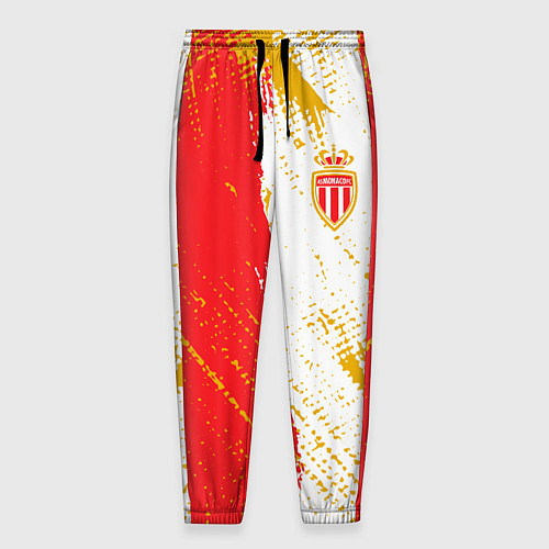 Мужские брюки Fc monaco фк монако краска / 3D-принт – фото 1