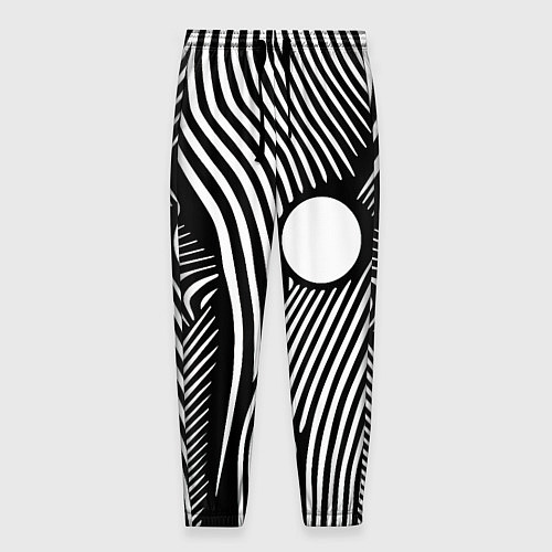 Мужские брюки Geometric vanguard composition Fashion trend / 3D-принт – фото 1