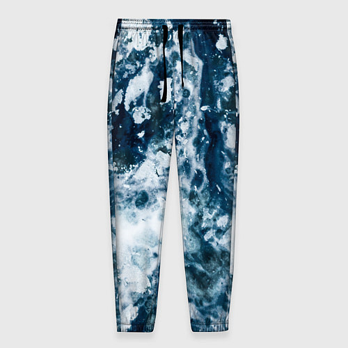 Мужские брюки Замерзшие Лужи Зимы / 3D-принт – фото 1