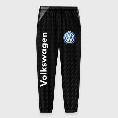 Мужские брюки Volkswagen карбон / 3D-принт – фото 1