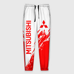 Мужские брюки Mitsubishi - красная текстура