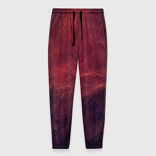 Мужские брюки Галактический пожар / 3D-принт – фото 1
