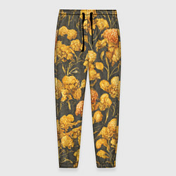 Мужские брюки Цветы в викторианском стиле