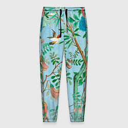 Мужские брюки Райский сад в стиле gucci