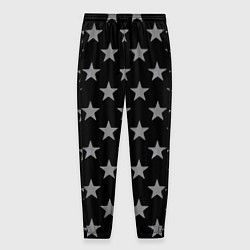 Мужские брюки Звездный фон черный