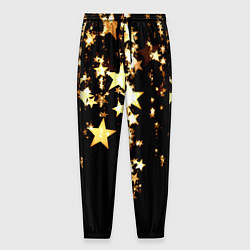 Мужские брюки Золотые праздничные звезды