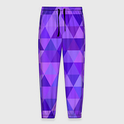 Мужские брюки Фиолетовые фигуры