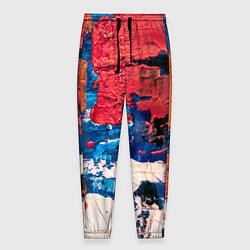 Мужские брюки Текстура из красок