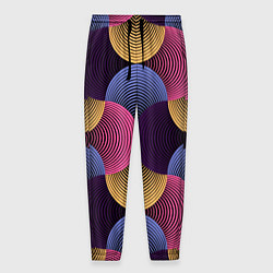 Мужские брюки Абстрактные полосы - оптическая иллюзия