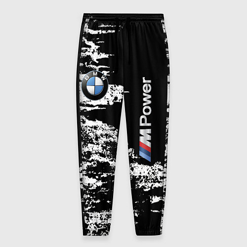 Мужские брюки BMW M Power - pattern / 3D-принт – фото 1
