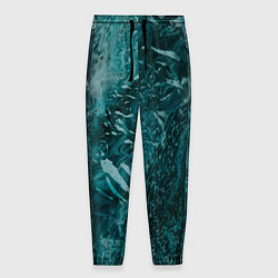 Мужские брюки Волны абстрактной воды и красок