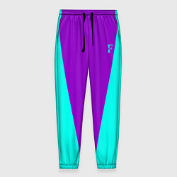 Мужские брюки FIRM ярко-бирюзовая