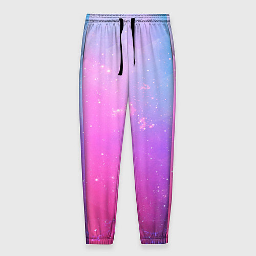 Мужские брюки Звёздное геометрическое небо / 3D-принт – фото 1