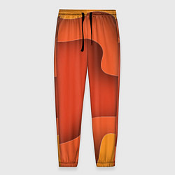 Мужские брюки Оранжево-жёлтый разлом