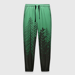 Мужские брюки Зелёный туманный лес