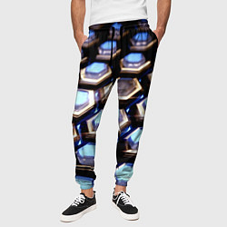 Брюки на резинке мужские Железный человек, цвет: 3D-принт — фото 2