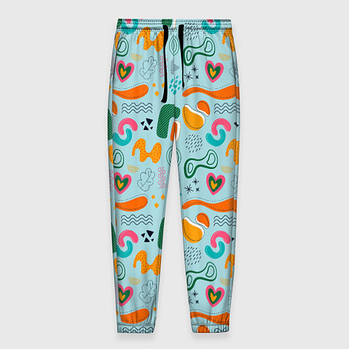 Мужские брюки Geometric pattern / 3D-принт – фото 1