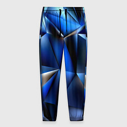 Мужские брюки Polygon blue abstract