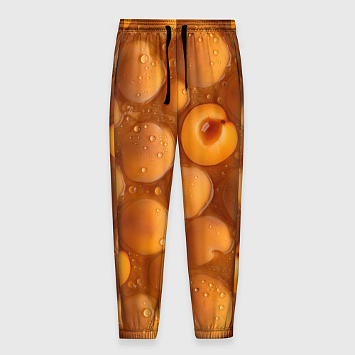 Мужские брюки Сочная текстура из персиков / 3D-принт – фото 1