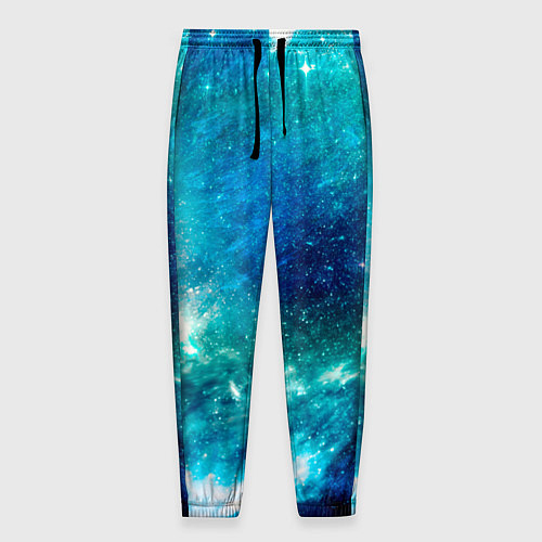 Мужские брюки Звёздная Вселенная / 3D-принт – фото 1