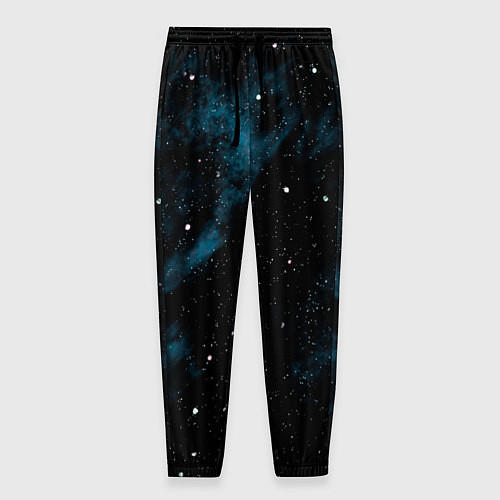 Мужские брюки Мрачная галактика / 3D-принт – фото 1