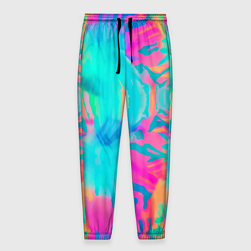 Мужские брюки Кислотный тай-дай: паттерн / 3D-принт – фото 1