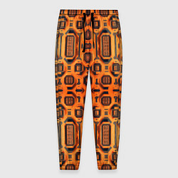 Мужские брюки Оранжевый киберпанк