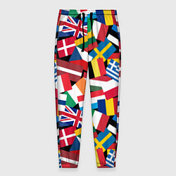 Мужские брюки Флаги стран Европейского Союза