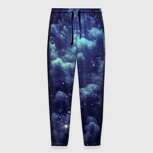 Мужские брюки Звездная ночь - нейросеть / 3D-принт – фото 1