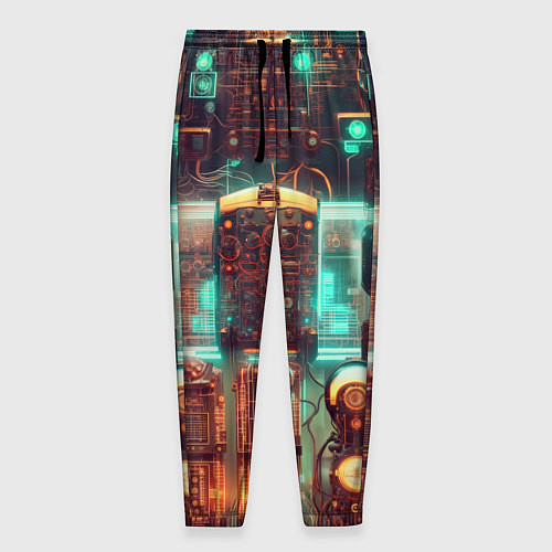 Мужские брюки Светящиеся панели / 3D-принт – фото 1