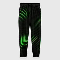 Мужские брюки Зеленые тонкие линии