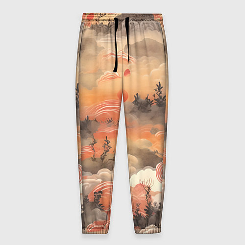 Мужские брюки Japen pattern / 3D-принт – фото 1